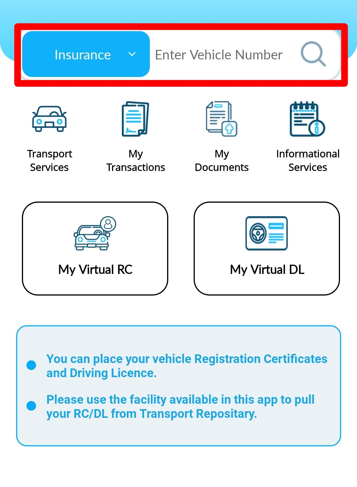 Vehicle Insurance Status