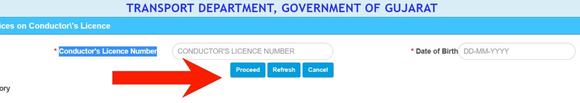 Conducter Licence Renew