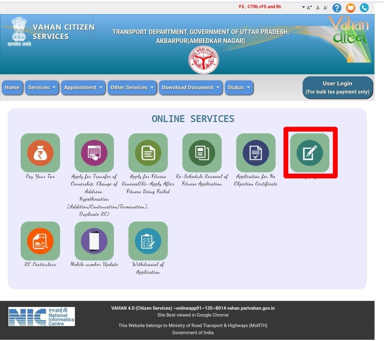 Renewal Of Registration