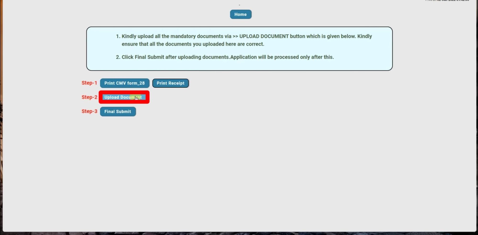 Upload Document